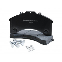 Set of disc brake pads 180.000011 (WVA 29011)